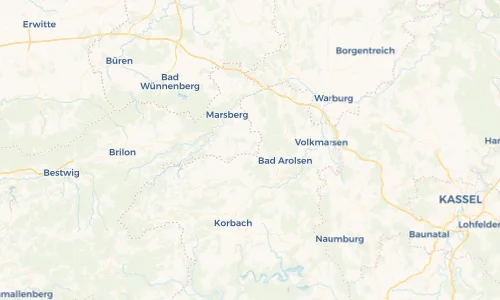 Regenradar Vorschaubild - Aktuelle Niederschläge in Canstein und Umgebung