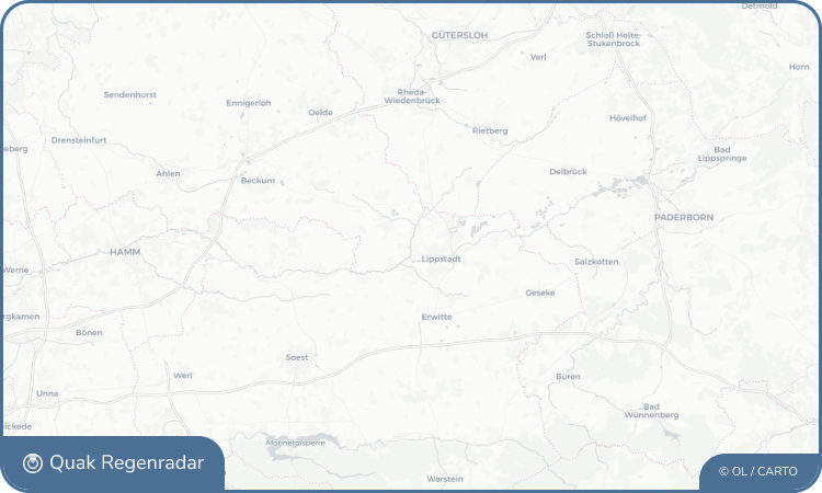 Regenradar-Widget für Cappel