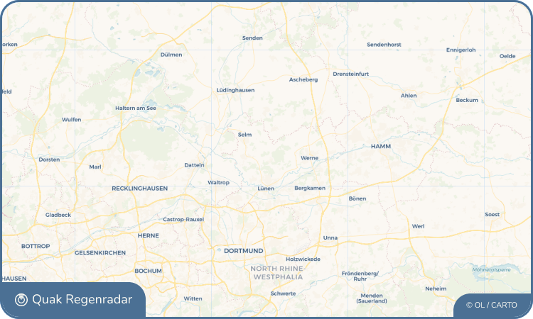 Quak Regenradar-Widget Cappenberg