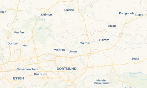 Regenradar Vorschaubild - Aktuelle Niederschläge in Cappenberg und Umgebung