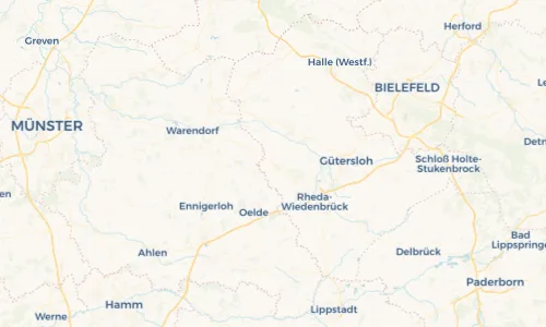 Regenradar Vorschaubild - Aktuelle Niederschläge in Clarholz und Umgebung