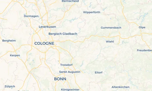 Regenradar Vorschaubild - Aktuelle Niederschläge in Dahlhaus und Umgebung