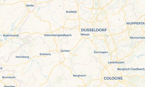 Regenradar Vorschaubild - Aktuelle Niederschläge in Damm und Umgebung