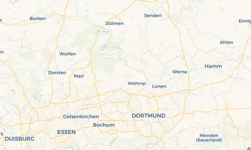 Regenradar Vorschaubild - Aktuelle Niederschläge in Datteln und Umgebung