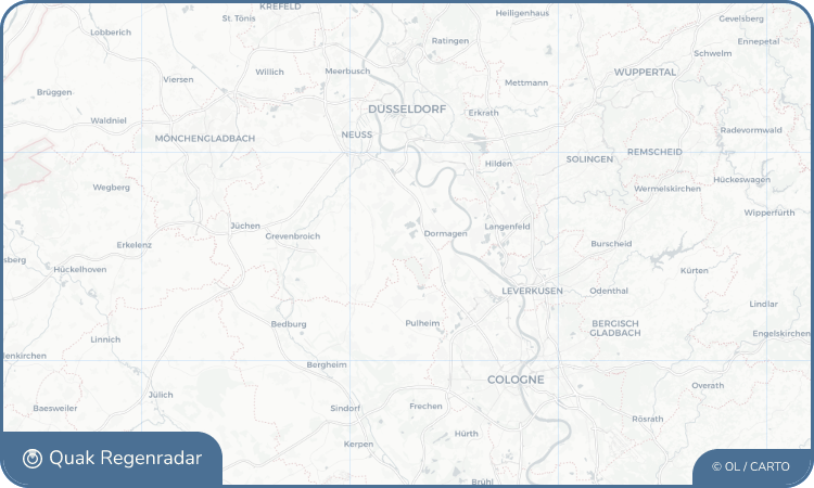 Regenradar-Widget für Delhoven