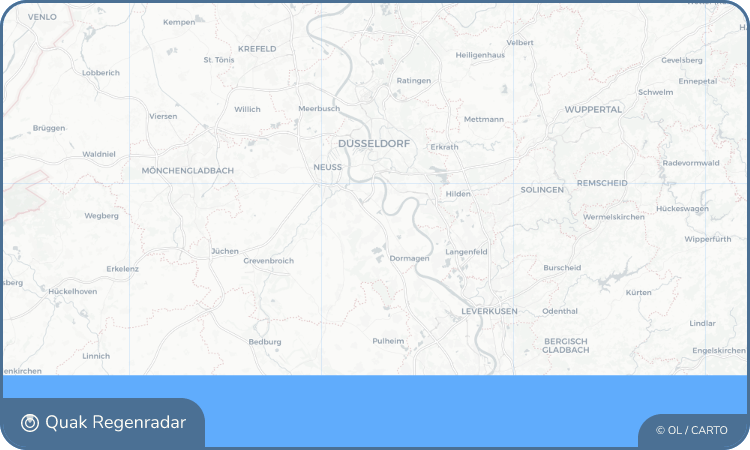 Regenradar-Widget für Delrath