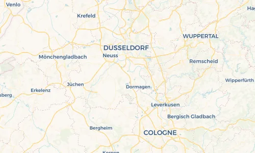 Regenradar Vorschaubild - Aktuelle Niederschläge in Delrath und Umgebung