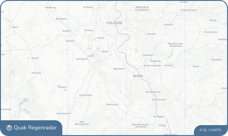 Regenradar-Widget für Dersdorf