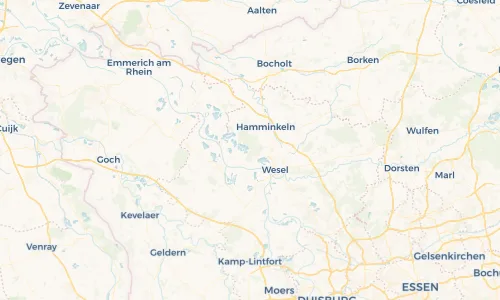 Regenradar Vorschaubild - Aktuelle Niederschläge in Diersfordt und Umgebung