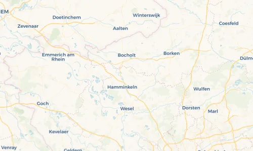 Regenradar Vorschaubild - Aktuelle Niederschläge in Dingden und Umgebung