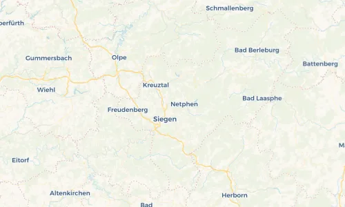 Regenradar Vorschaubild - Aktuelle Niederschläge in Dreis-Tiefenbach und Umgebung