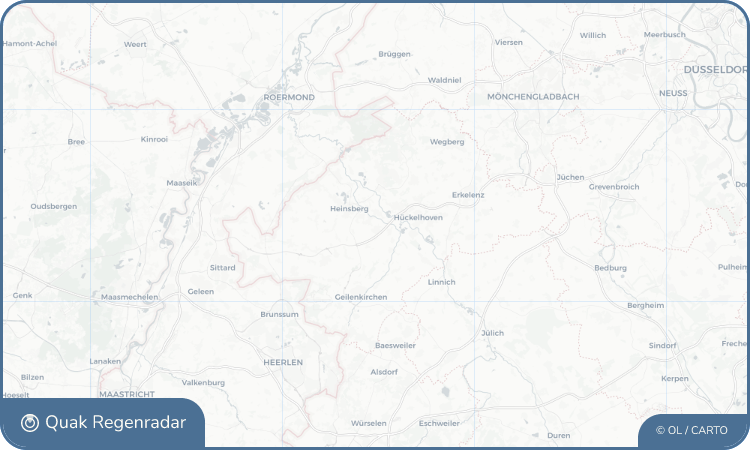 Regenradar-Widget für Dremmen