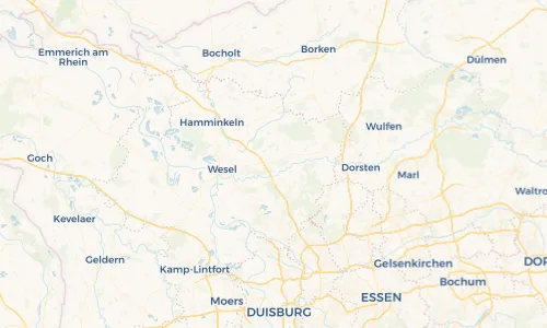 Regenradar Vorschaubild - Aktuelle Niederschläge in Drevenack und Umgebung