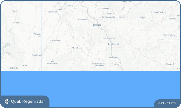 Regenradar-Widget für Eckendorf