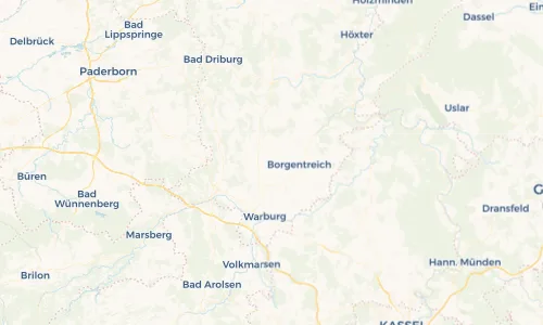 Regenradar Vorschaubild - Aktuelle Niederschläge in Eissen und Umgebung