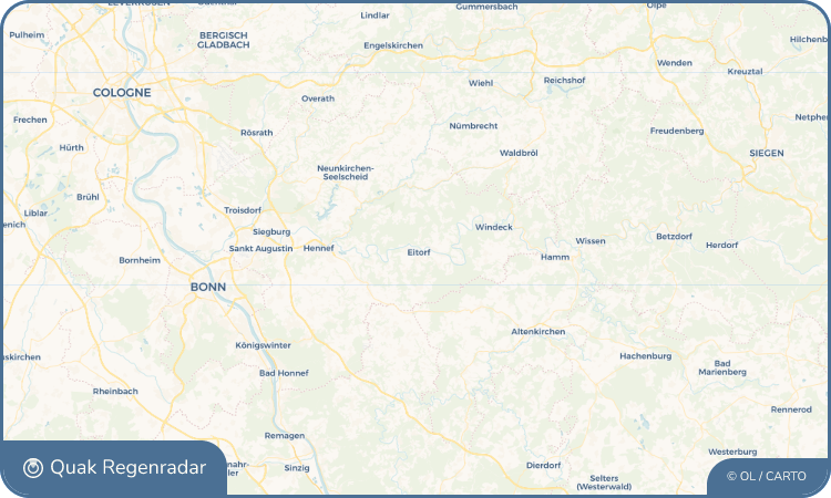 Quak Regenradar-Widget Eitorf