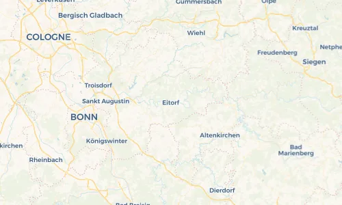 Regenradar Vorschaubild - Aktuelle Niederschläge in Eitorf und Umgebung