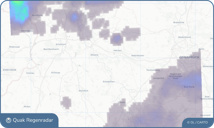 Regenradar-Widget für Elte