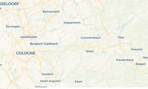 Regenradar Vorschaubild - Aktuelle Niederschläge in Engelskirchen und Umgebung