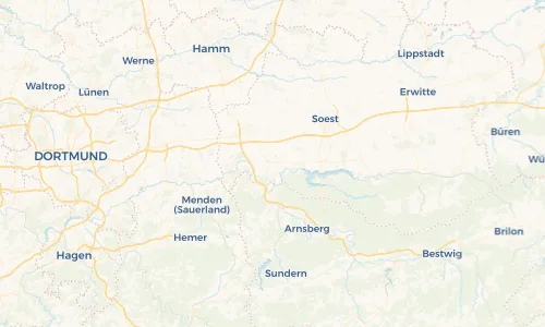 Regenradar Vorschaubild - Aktuelle Niederschläge in Ense und Umgebung