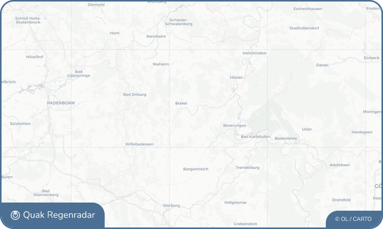 Regenradar-Widget für Erkeln