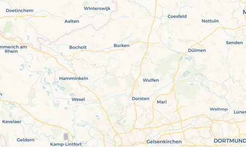 Regenradar Vorschaubild - Aktuelle Niederschläge in Erle und Umgebung