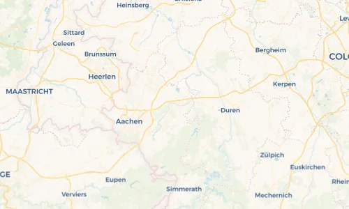 Regenradar Vorschaubild - Aktuelle Niederschläge in Eschweiler und Umgebung