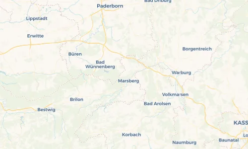Regenradar Vorschaubild - Aktuelle Niederschläge in Essentho und Umgebung