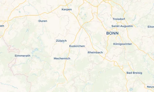 Regenradar Vorschaubild - Aktuelle Niederschläge in Euskirchen und Umgebung