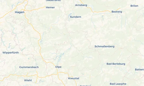 Regenradar Vorschaubild - Aktuelle Niederschläge in Finnentrop und Umgebung