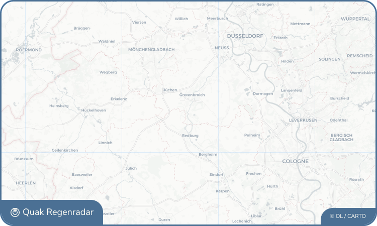 Regenradar-Widget für Frimmersdorf