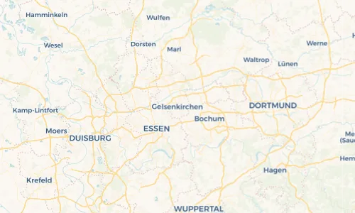 Regenradar Vorschaubild - Aktuelle Niederschläge in Gelsenkirchen und Umgebung