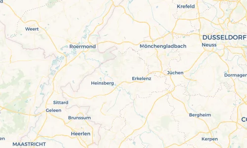 Regenradar Vorschaubild - Aktuelle Niederschläge in Gerderath und Umgebung
