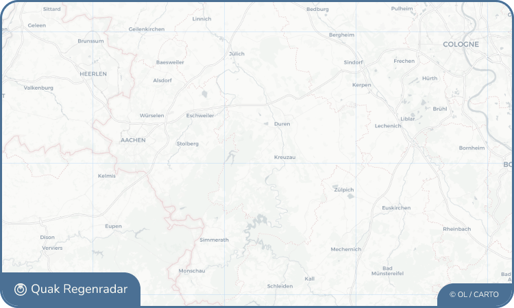 Regenradar-Widget für Gey