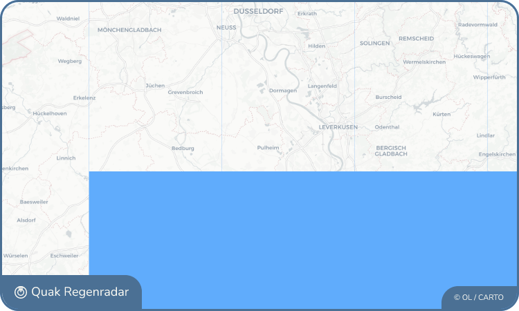 Regenradar-Widget für Geyen