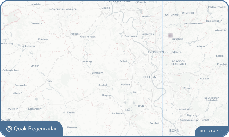 Regenradar-Widget für Glessen