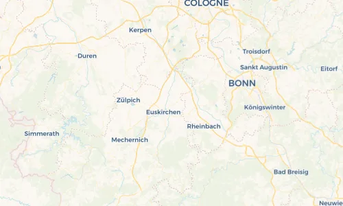 Regenradar Vorschaubild - Aktuelle Niederschläge in Großbüllesheim und Umgebung