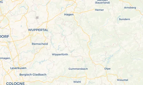 Regenradar Vorschaubild - Aktuelle Niederschläge in Halver und Umgebung