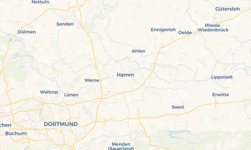 Regenradar Vorschaubild - Aktuelle Niederschläge in Hamm und Umgebung