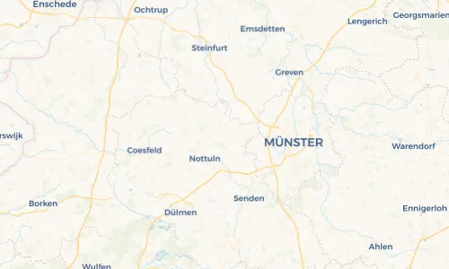 Regenradar Vorschaubild - Aktuelle Niederschläge in Havixbeck und Umgebung