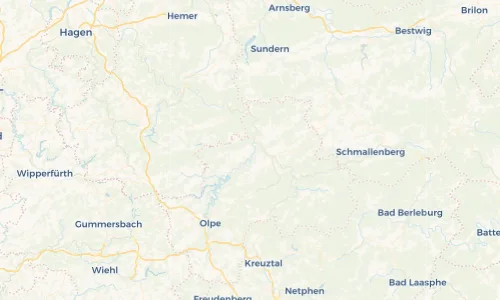 Regenradar Vorschaubild - Aktuelle Niederschläge in Heggen und Umgebung