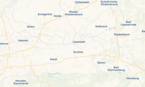 Regenradar Vorschaubild - Aktuelle Niederschläge in Hellinghausen und Umgebung