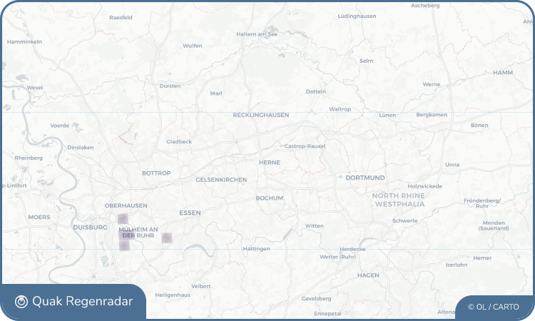 Regenradar-Widget für Herne
