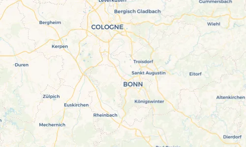 Regenradar Vorschaubild - Aktuelle Niederschläge in Hersel und Umgebung