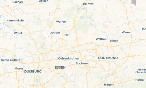 Regenradar Vorschaubild - Aktuelle Niederschläge in Herten und Umgebung