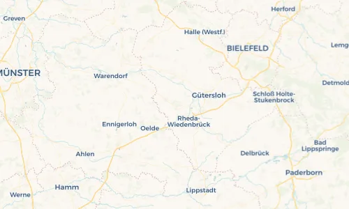 Regenradar Vorschaubild - Aktuelle Niederschläge in Herzebrock und Umgebung
