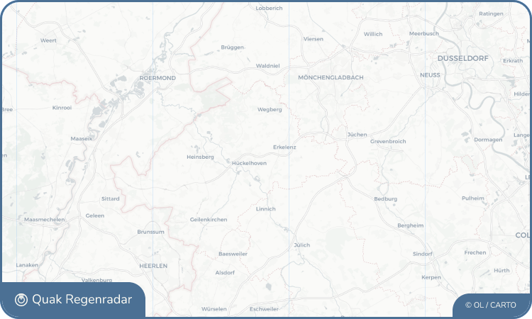 Regenradar-Widget für Hetzerath