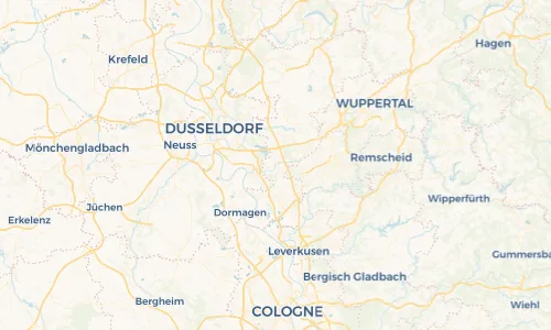 Regenradar Vorschaubild - Aktuelle Niederschläge in Hilden und Umgebung