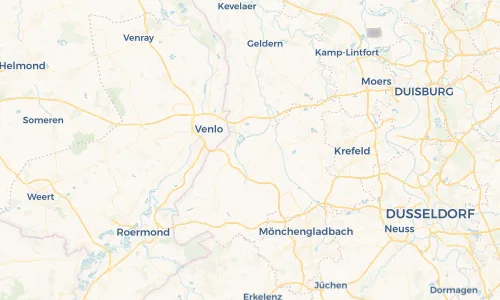 Regenradar Vorschaubild - Aktuelle Niederschläge in Hinsbeck und Umgebung