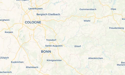 Regenradar Vorschaubild - Aktuelle Niederschläge in Hochhausen und Umgebung